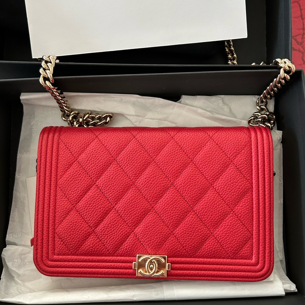 Chanel Boy WOC new condition